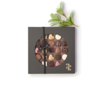 Cocoture 25 stk. fyldte chokolader og konfektstykker | sort æske 225g